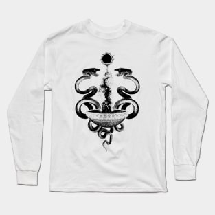 Caduceus (mono) Long Sleeve T-Shirt